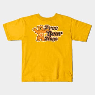 Free Bear Hugs Kids T-Shirt